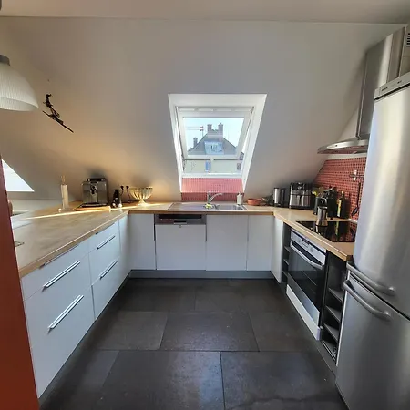 Appartement Frida - Dachpalais, Nahe City, Hbf Und Wertach-park Augsburg